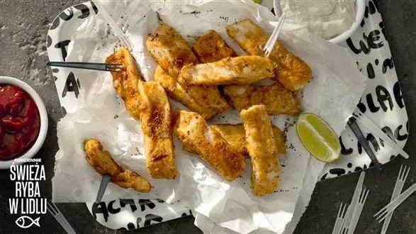 Amur – przepis na pikantne frytki rybne