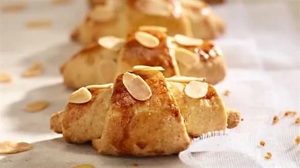 „Podwodne” rogaliki migdałowe