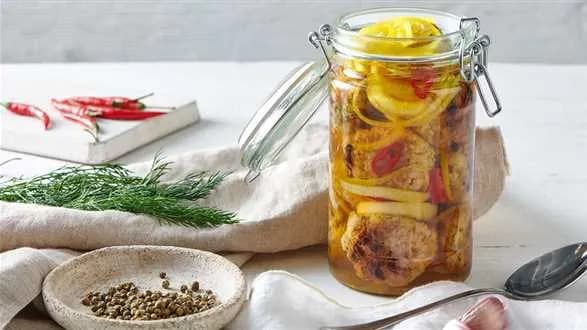 Klopsy z dorsza w zalewie octowej