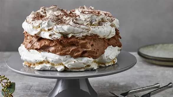 Dacquoise kakaowo-orzechowe