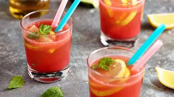 Piwno-arbuzowy koktajl