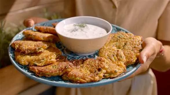 Wege placki z tartych warzyw