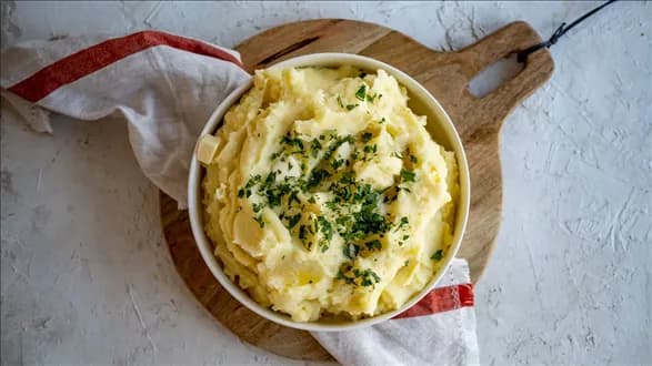 Purée z pieczonych ziemniaków