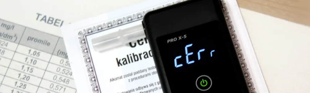 Jak odblokować alkomat PRO X-5 i uniknąć kosztownej kalibracji